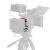 SmallRig 5881 - inteligentny adapter zasilania z płytką montażową do akumulatorów V-Mount (wersja z mocowaniem na 2x pręt 15mm) - przykład użycia